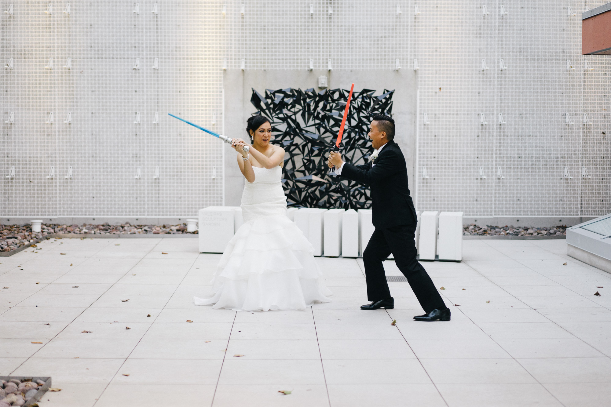 Star Wars Bride and Groom